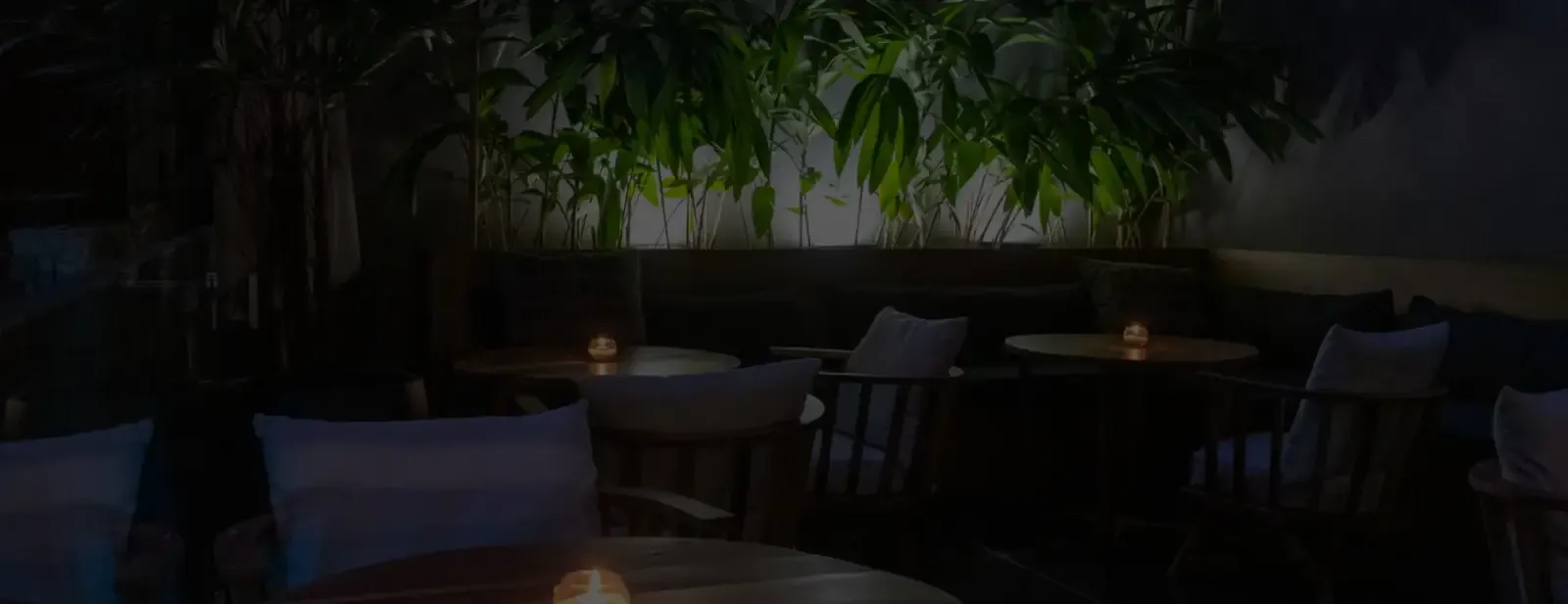 El patio de Verdot Wine Bar en Recoleta, Buenos Aires