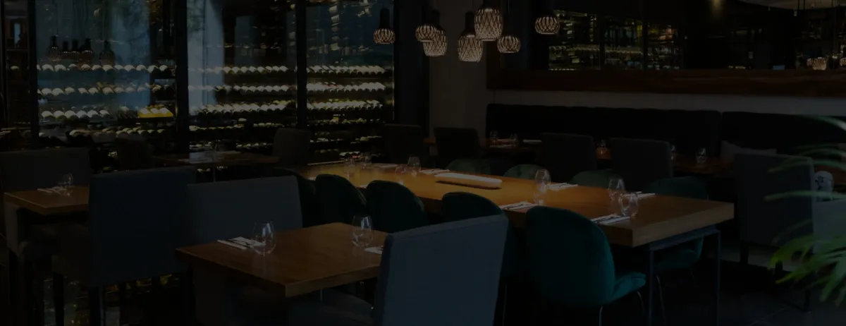 La mesa de degustación