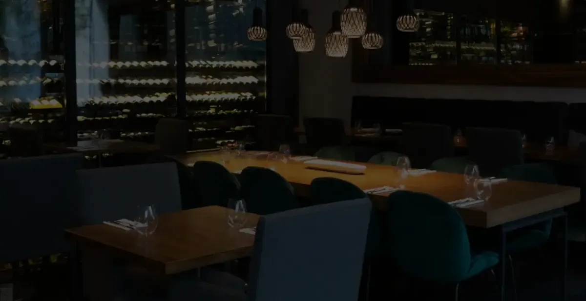 La mesa de degustación